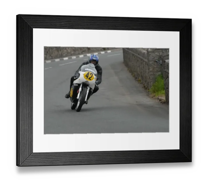 Framed Print : Royston Phipps (Norstar) 2007 Pre TT Classic Framed Print : Royston Phipps (Norstar) 2007 Pre TT Classic