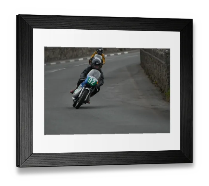 Framed Print : Danny Pullen (Suzuki) 2007 Pre TT Classic Framed Print : Danny Pullen (Suzuki) 2007 Pre TT Classic