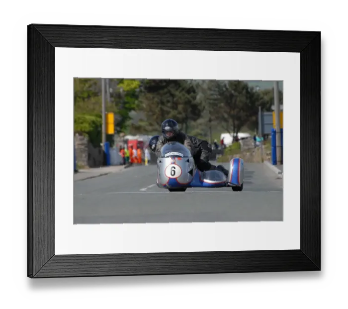 Framed Print : Bernard Collonge & Fabrice Durantet (SDD BSA) 2007 Pre TT Classic Framed Print : Bernard Collonge & Fabrice Durantet (SDD BSA) 2007 Pre TT Classic