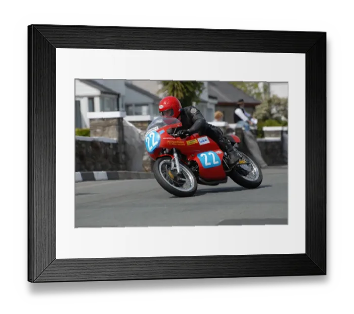 Framed Print : Allan Brew (Drixton Aermacchi) 2007 Pre TT Classic Framed Print : Allan Brew (Drixton Aermacchi) 2007 Pre TT Classic