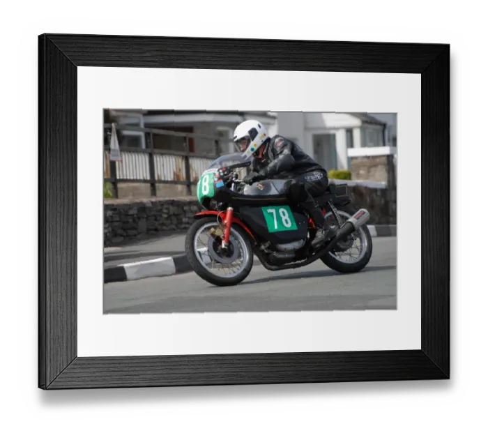 Framed Print : Rich Bool (Ducati) 2007 Pre TT Classic Framed Print : Rich Bool (Ducati) 2007 Pre TT Classic