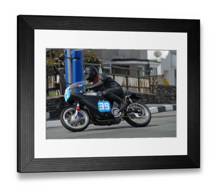 Framed Print : Edward Poole (Norton) 2007 Pre TT Classic Framed Print : Edward Poole (Norton) 2007 Pre TT Classic