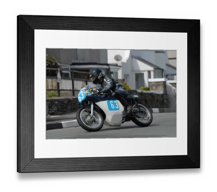 Framed Print : Nick Penny (Seeley 7R) 2007 Pre TT Classic Framed Print : Nick Penny (Seeley 7R) 2007 Pre TT Classic