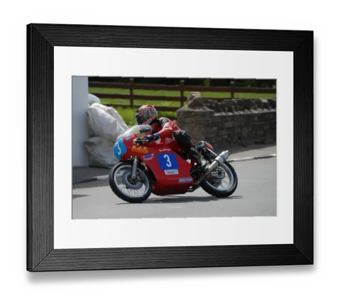 Framed Print : Barry Wood (Honda) 2007 Pre TT Classic Framed Print : Barry Wood (Honda) 2007 Pre TT Classic