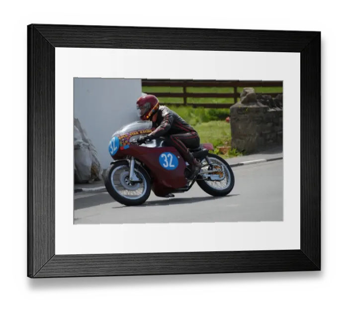 Framed Print : Stuart Robinson (BSA Seeley) 2007 Pre TT Classic Framed Print : Stuart Robinson (BSA Seeley) 2007 Pre TT Classic