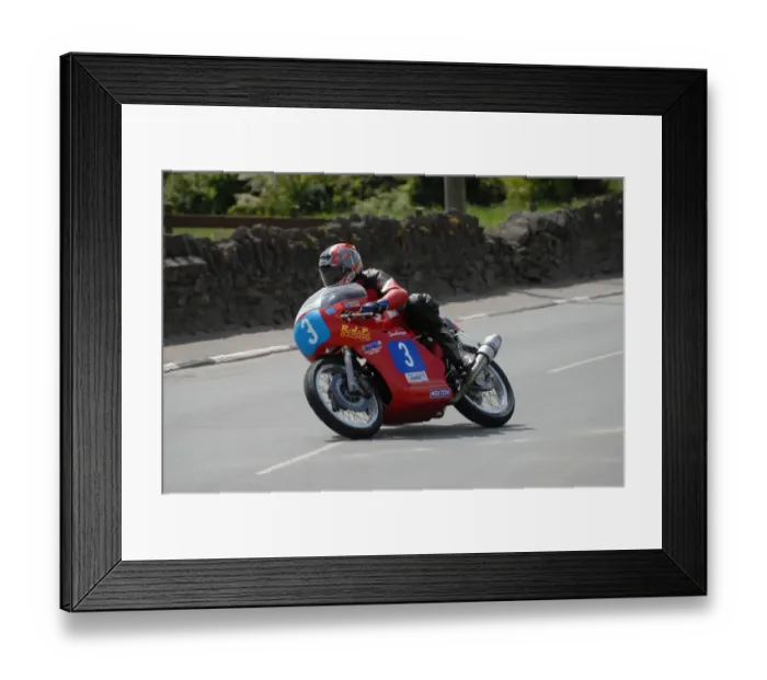 Framed Print : Barry Wood (Honda) 2007 Pre TT Classic Framed Print : Barry Wood (Honda) 2007 Pre TT Classic