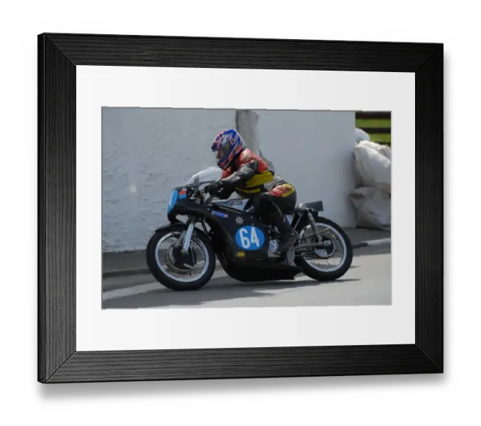 Framed Print : Ken Edwards (Seeley BSA) 2007 Pre TT Classic Framed Print : Ken Edwards (Seeley BSA) 2007 Pre TT Classic