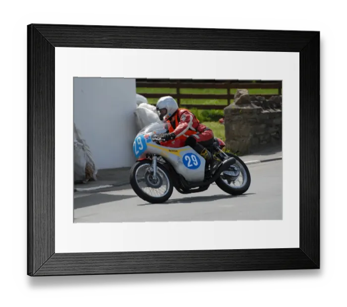 Framed Print : Alan Smallbones (Honda) 2007 Pre TT Classic Framed Print : Alan Smallbones (Honda) 2007 Pre TT Classic