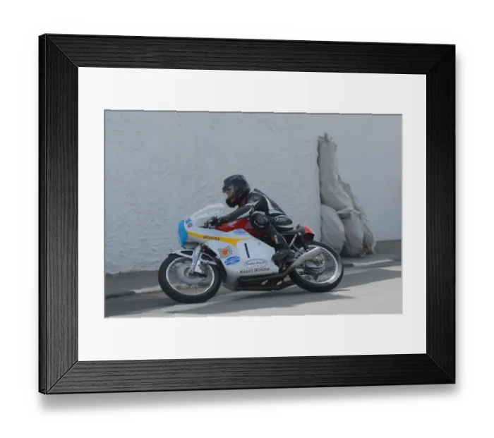Framed Print : Alan Oversby (Honda) 2007 Pre TT Classic Framed Print : Alan Oversby (Honda) 2007 Pre TT Classic
