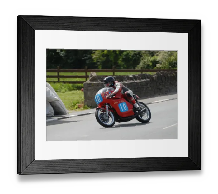 Framed Print : Wattie Brown (Drixton Honda) 2007 Pre TT Classic Framed Print : Wattie Brown (Drixton Honda) 2007 Pre TT Classic