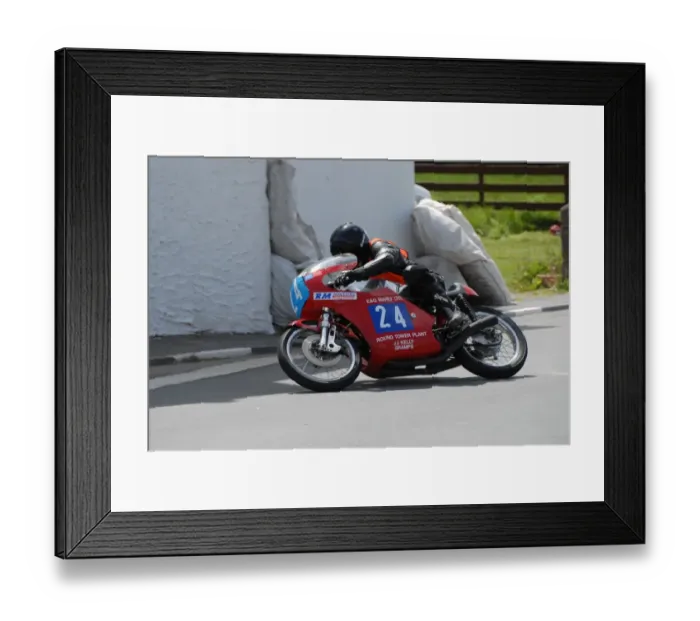 Framed Print : Edward Manly (Drixton Honda) 2007 Pre TT Classic Framed Print : Edward Manly (Drixton Honda) 2007 Pre TT Classic