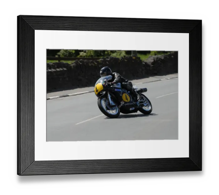 Framed Print : Derek Whalley (Aermacchi) 2007 Pre TT Classic Framed Print : Derek Whalley (Aermacchi) 2007 Pre TT Classic