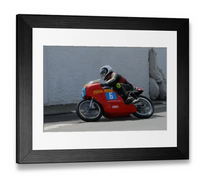 Framed Print : Paul Coward (Honda) 2007 Pre TT Classic Framed Print : Paul Coward (Honda) 2007 Pre TT Classic