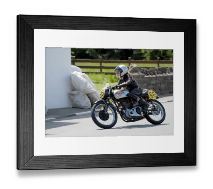 Framed Print : Harry Long (BSA) 2007 Pre TT Classic Framed Print : Harry Long (BSA) 2007 Pre TT Classic