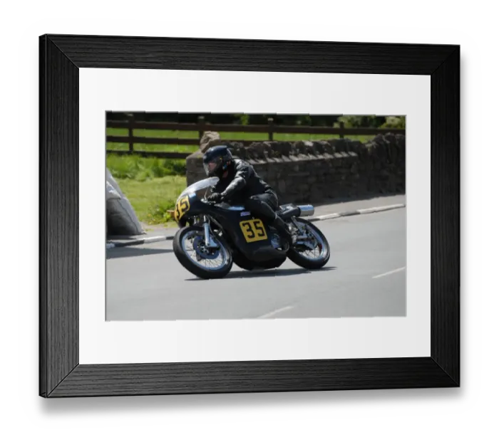 Framed Print : John A Jones (Seeley G50) 2007 Pre TT Classic Framed Print : John A Jones (Seeley G50) 2007 Pre TT Classic