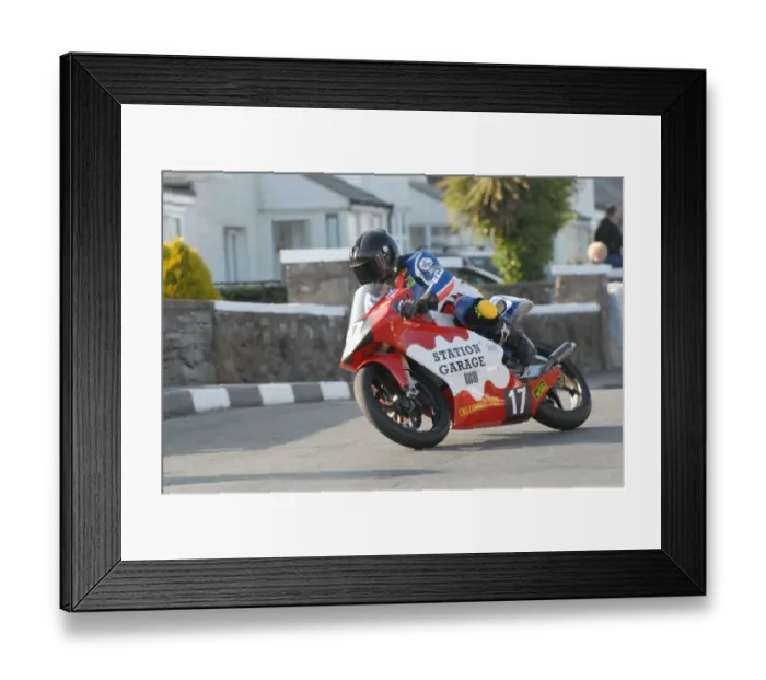 Framed Print : Tony Cawte (Honda) 2009 Post TT Framed Print : Tony Cawte (Honda) 2009 Post TT