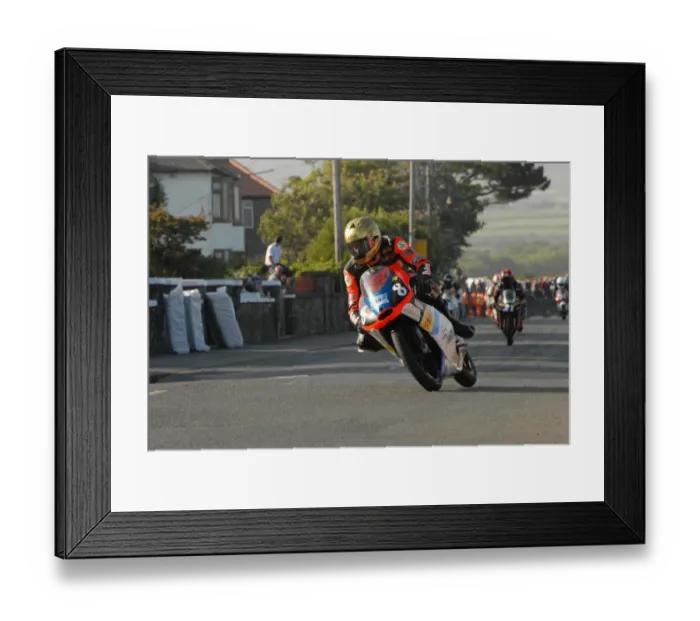Framed Print : Dan Sayle (KTM) 2009 Post TT Framed Print : Dan Sayle (KTM) 2009 Post TT