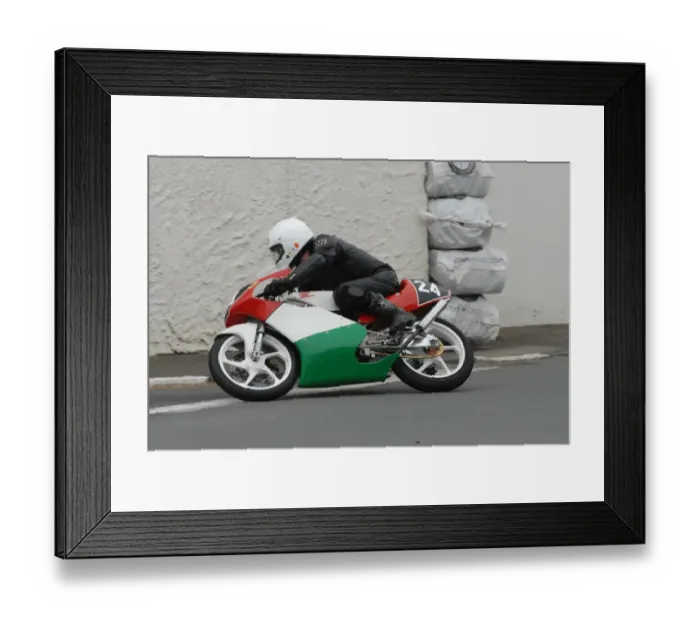 Framed Print : Tom Snow (Honda) 2009 Post TT Framed Print : Tom Snow (Honda) 2009 Post TT