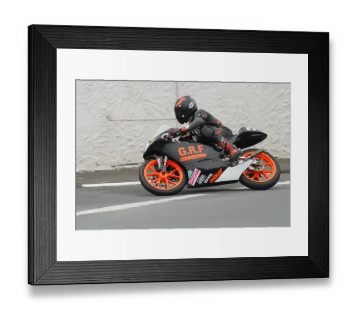 Framed Print : Jon Vincent (Honda) 2009 Post TT Framed Print : Jon Vincent (Honda) 2009 Post TT