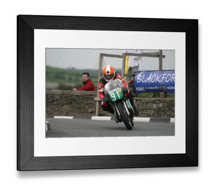 Framed Print : Peter Richardson (Suzuki) 2007 Pre TT Classic Framed Print : Peter Richardson (Suzuki) 2007 Pre TT Classic