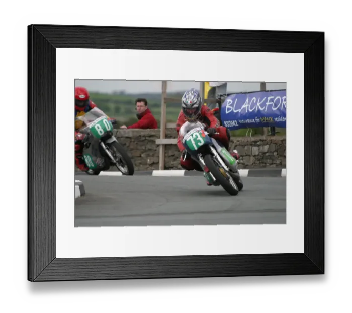 Framed Print : Bill Wark (Suzuki) 2007 Pre TT Classic Framed Print : Bill Wark (Suzuki) 2007 Pre TT Classic