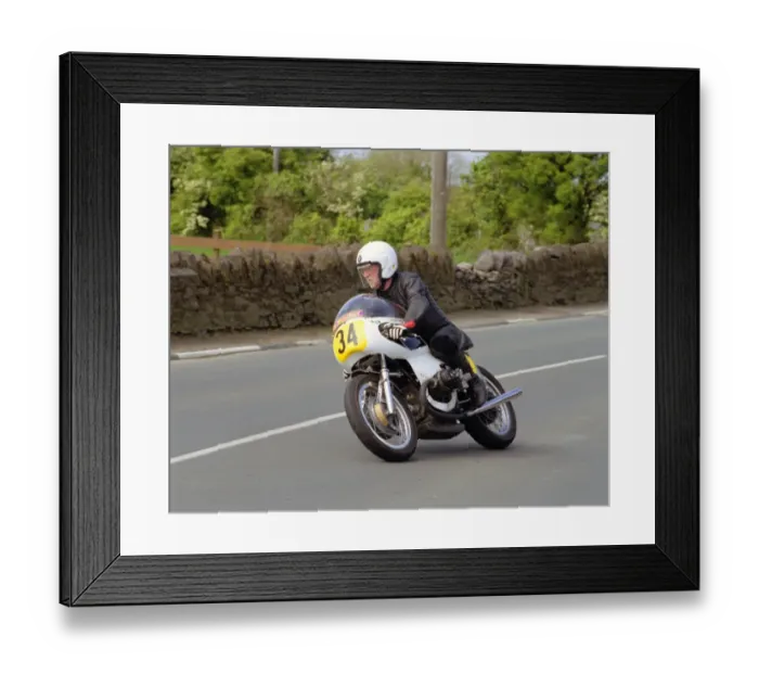Framed Print : Larry Devlin (BMW) 2003 Pre TT Classic Framed Print : Larry Devlin (BMW) 2003 Pre TT Classic