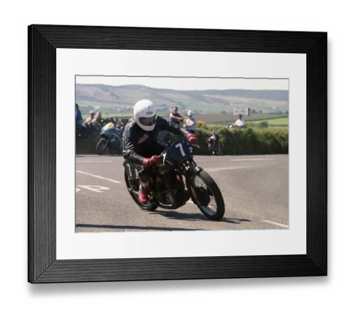 Framed Print : Martin Clarke (Rudge) 1994 Pre TT Classic Framed Print : Martin Clarke (Rudge) 1994 Pre TT Classic