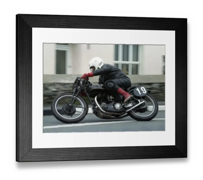 Framed Print : Martin Clarke (Rudge) 1993 Pre TT Classic Framed Print : Martin Clarke (Rudge) 1993 Pre TT Classic