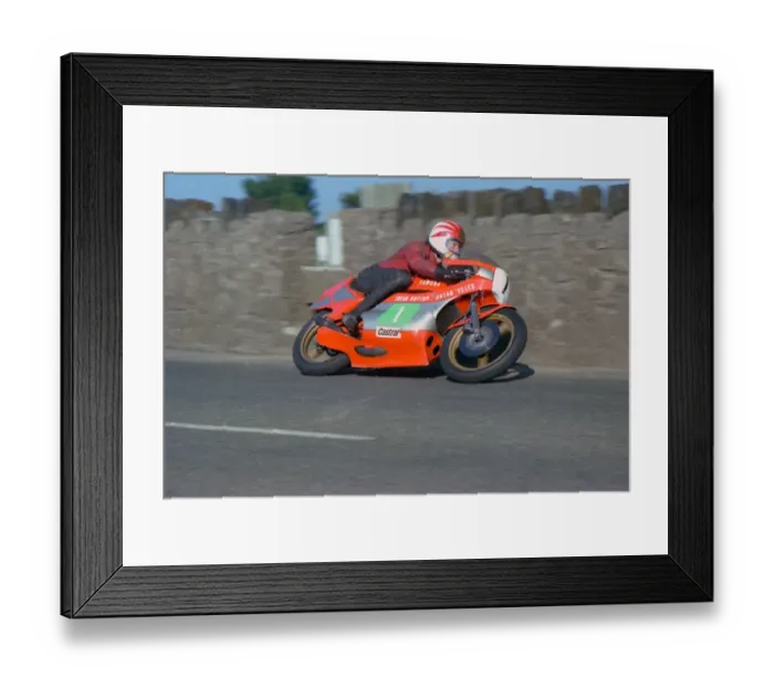 Framed Print : Ray McCullough (Yamaha) 1979 Southern 100 Framed Print : Ray McCullough (Yamaha) 1979 Southern 100