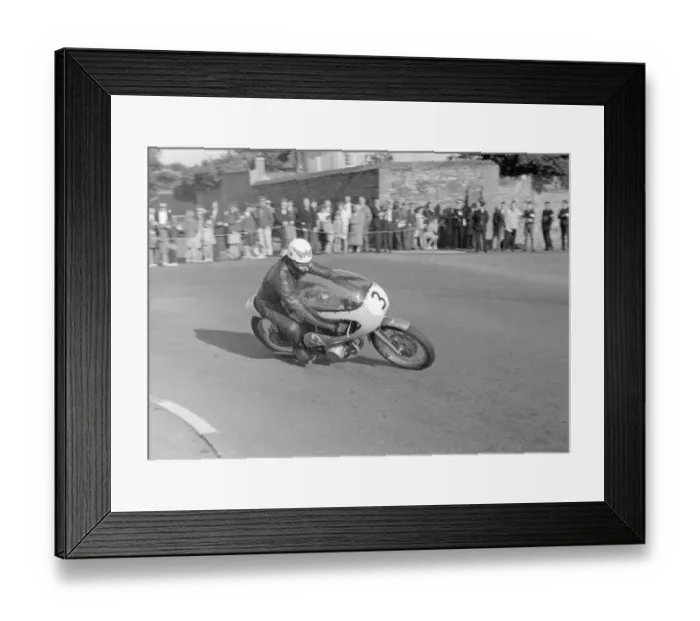 Framed Print : Terry Grotefeld (Yamaha) 1967 Southern 100 Framed Print : Terry Grotefeld (Yamaha) 1967 Southern 100