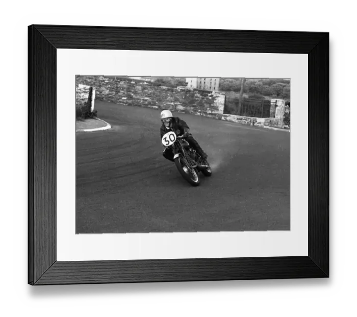 Framed Print : Peter Berwick (DOT) 1964 Southern 100 Framed Print : Peter Berwick (DOT) 1964 Southern 100