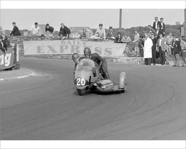 Chris Vincent & Keith Scott (BSA) 1963 Southern 100