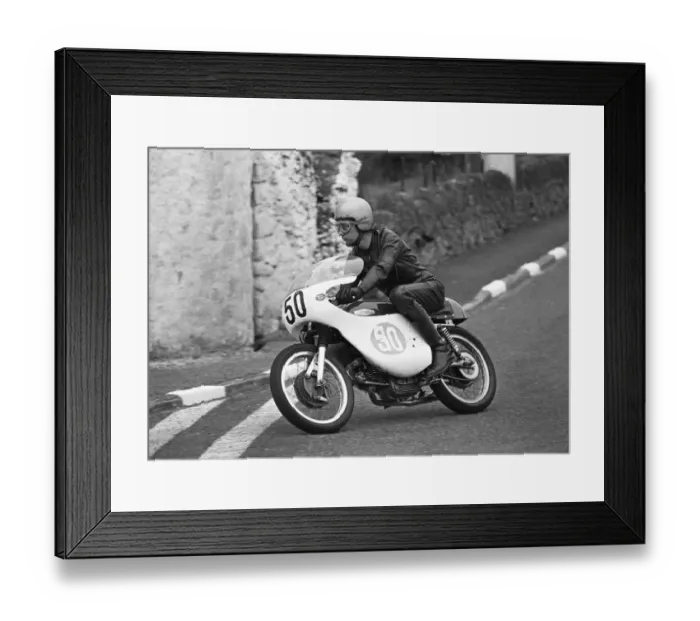 Framed Print : Tony Temple (Aermacchi) 1972 Southern 100 Framed Print : Tony Temple (Aermacchi) 1972 Southern 100
