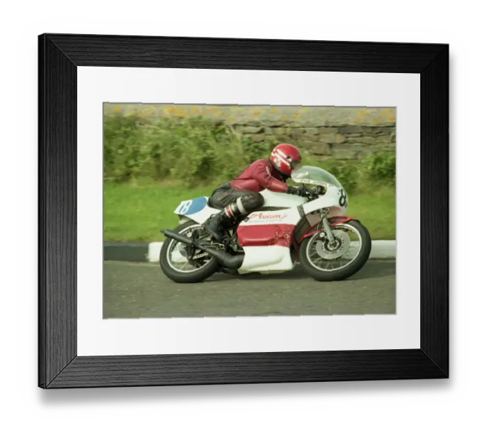 Framed Print : Gary Radcliffe (Yamaha) 1980 Jurby Road Framed Print : Gary Radcliffe (Yamaha) 1980 Jurby Road