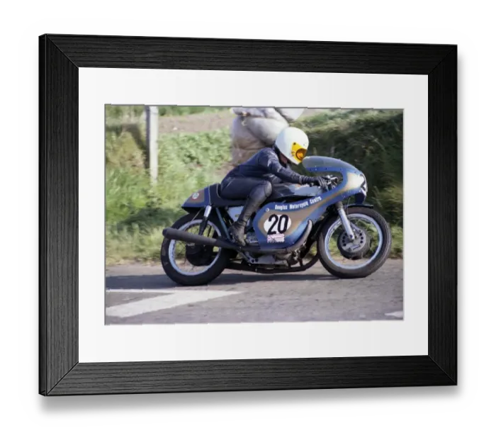Framed Print : Colin Bagshaw (Norton) 1980 Jurby Road Framed Print : Colin Bagshaw (Norton) 1980 Jurby Road