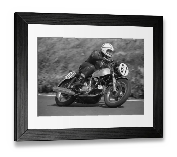 Framed Print : Bill Snelling (Ducati) 1980 Jurby Road Framed Print : Bill Snelling (Ducati) 1980 Jurby Road