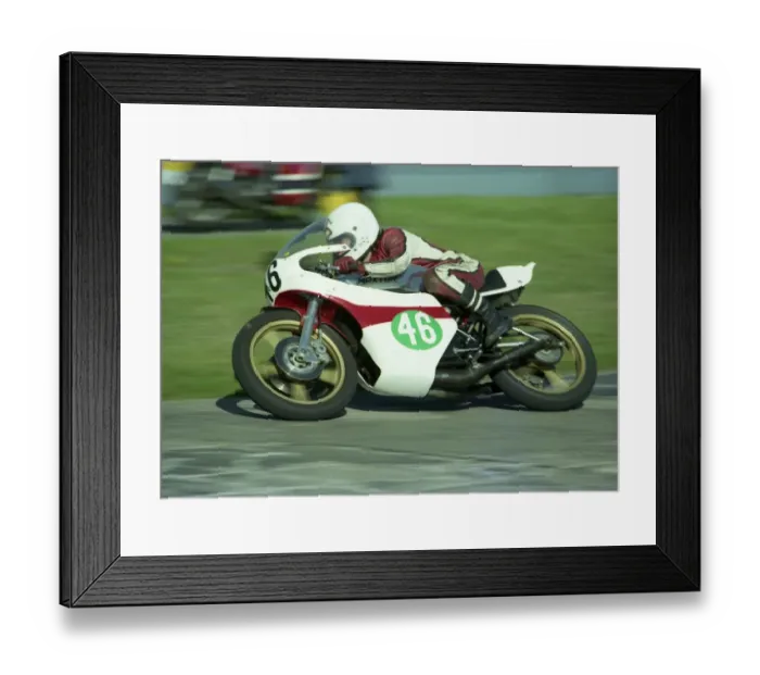 Framed Print : Graham Cannell (Yamaha) 1980 Jurby Airfield Framed Print : Graham Cannell (Yamaha) 1980 Jurby Airfield