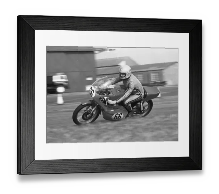 Framed Print : Neil Kelly (Honda) 1978 Jurby Airfield Framed Print : Neil Kelly (Honda) 1978 Jurby Airfield
