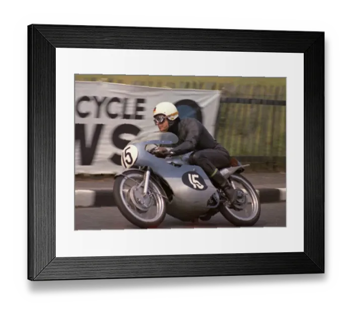 Framed Print : Dieter Braun (Suzuki) 1970 Ultra Lightweight TT Framed Print : Dieter Braun (Suzuki) 1970 Ultra Lightweight TT