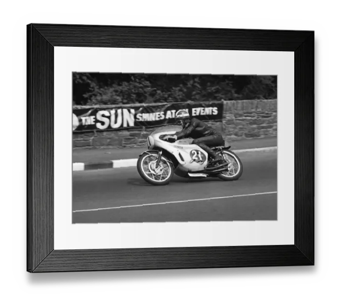 Framed Print : Ralph Bryans (Honda) 1966 Ultra Lightweight TT Framed Print : Ralph Bryans (Honda) 1966 Ultra Lightweight TT