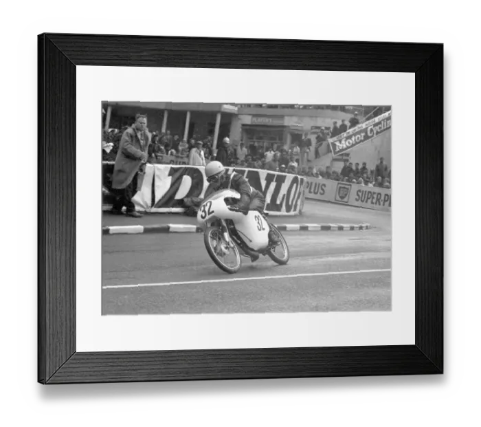 Framed Print : K Burgess (Itom) 1965 50cc TT Framed Print : K Burgess (Itom) 1965 50cc TT