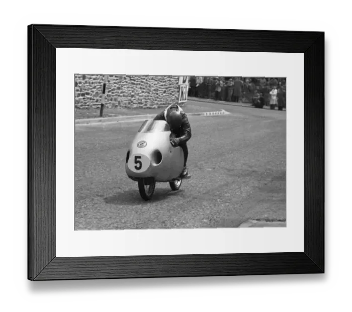 Framed Print : Franta Bartos (CZ) 1957 Ultra Lightweight TT Framed Print : Franta Bartos (CZ) 1957 Ultra Lightweight TT