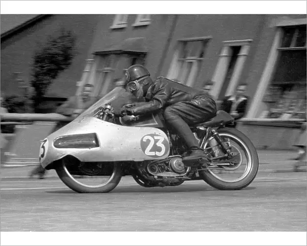Archie Begg (AJS) 1956 Senior TT