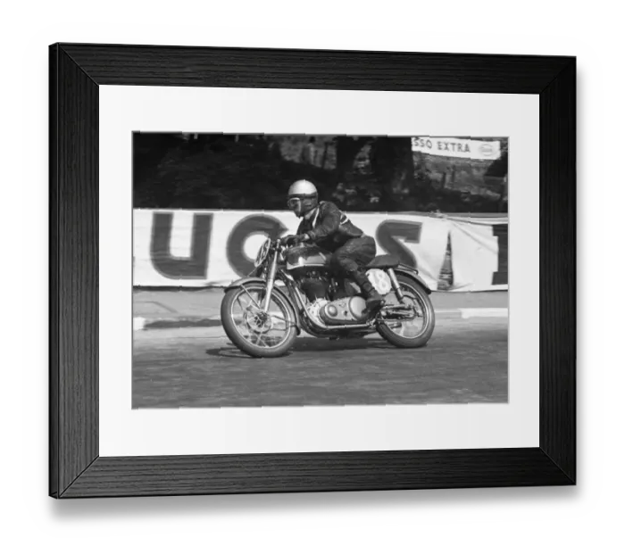 Framed Print : Arthur Brassington (Norton) 1953 Senior Clubman TT Framed Print : Arthur Brassington (Norton) 1953 Senior Clubman TT