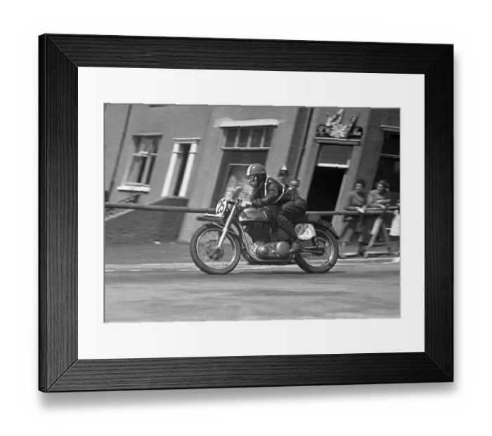 Framed Print : Jack Bottomley (Norton) 1953 Clubman TT Framed Print : Jack Bottomley (Norton) 1953 Clubman TT