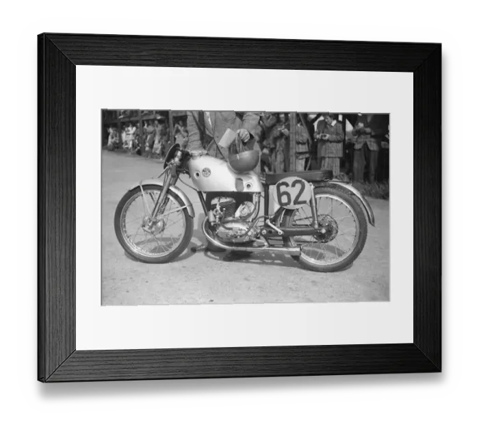 Framed Print : Frank Burman (EMC Puch) 1952 Ultra Lightweight TT Framed Print : Frank Burman (EMC Puch) 1952 Ultra Lightweight TT
