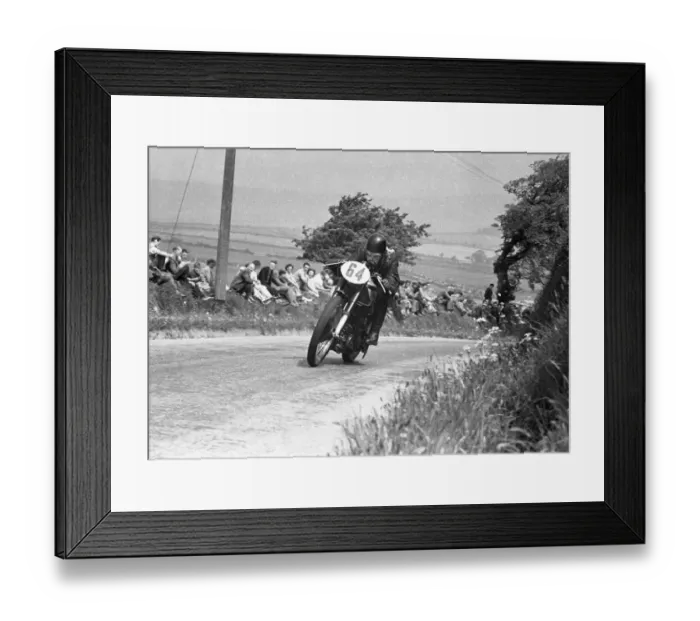 Framed Print : Jack Bailey (Norton) 1951 Senior TT Framed Print : Jack Bailey (Norton) 1951 Senior TT