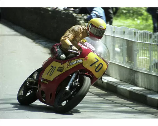 John Caffrey (Pinnacle Ducati) 1985 Senior TT