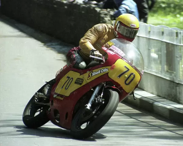 John Caffrey (Pinnacle Ducati) 1985 Senior TT