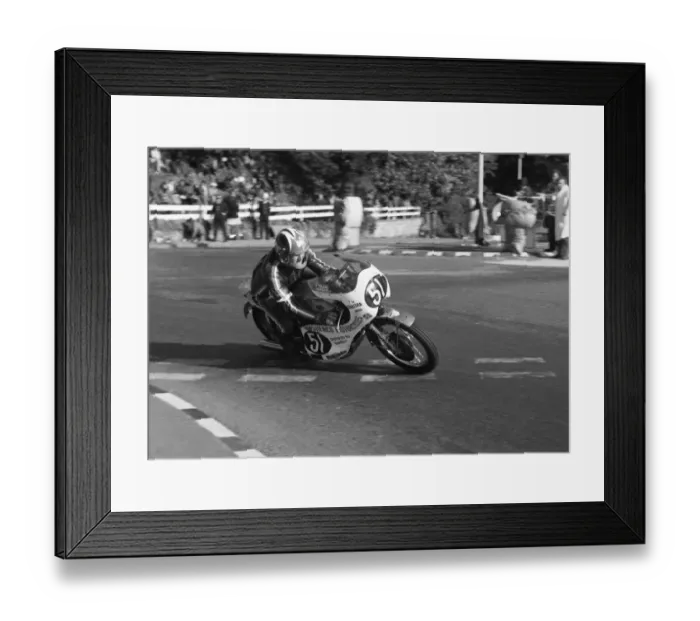 Framed Print : Tom Christian (Yamaha) 1975 Production TT Framed Print : Tom Christian (Yamaha) 1975 Production TT